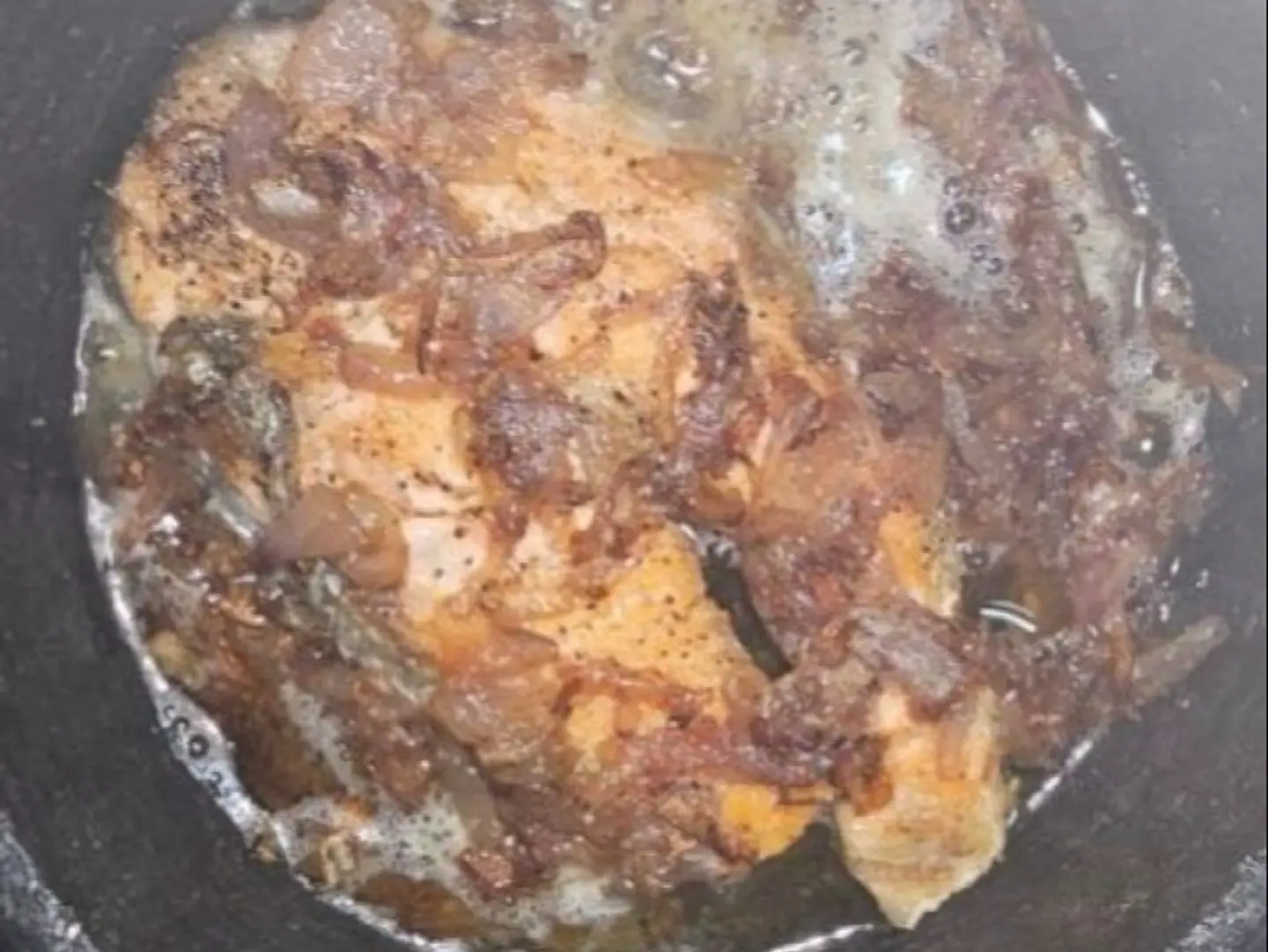 Mukashin Salmon In Sesame Oil.