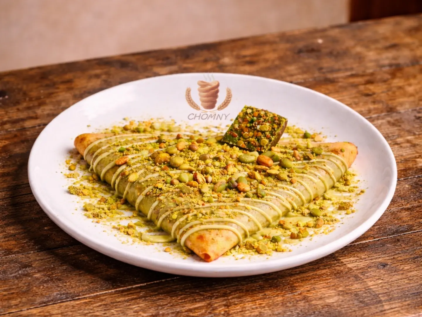 Pistachio Crepe