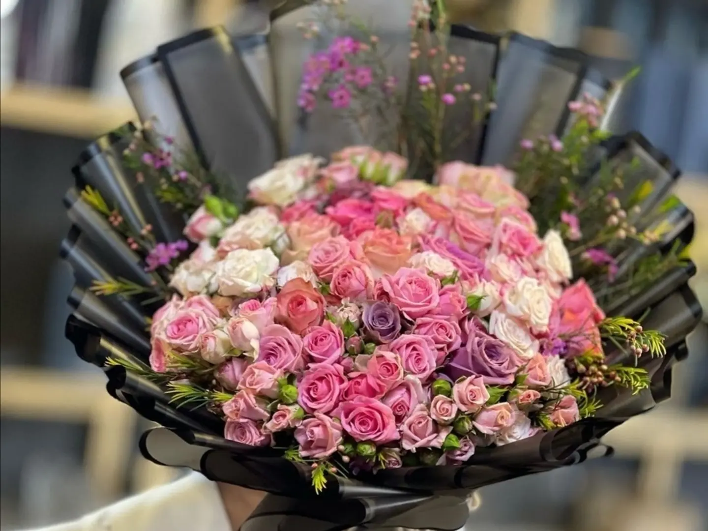 باقة همس اللافندر