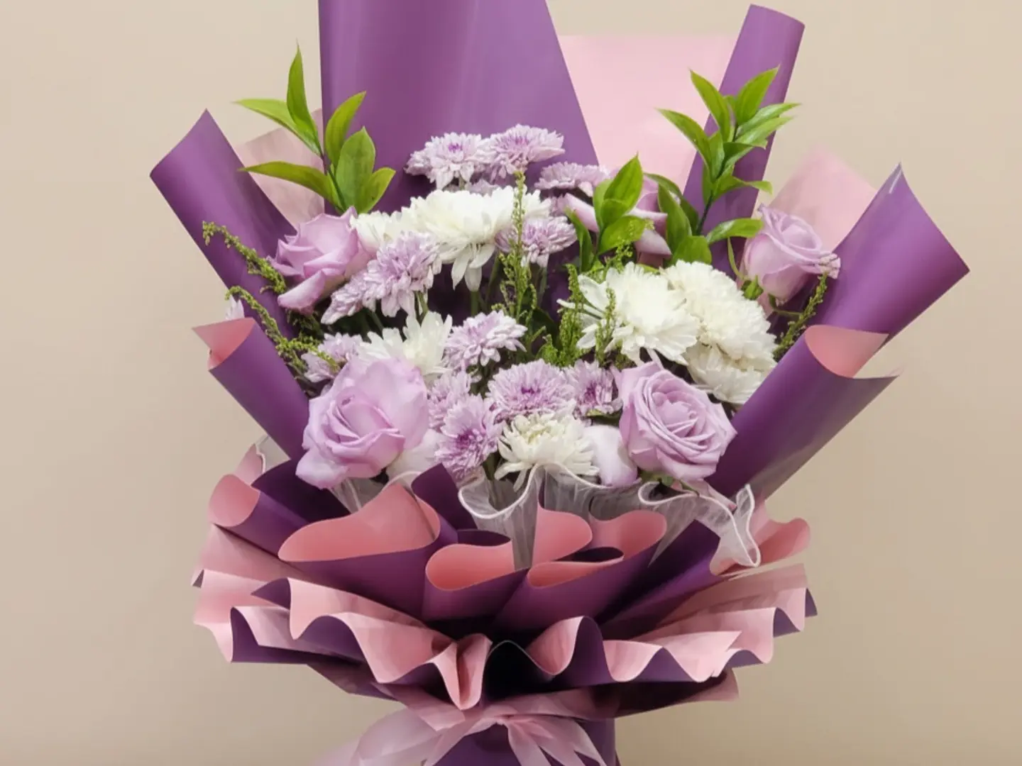 Serene Violet Bouquet
