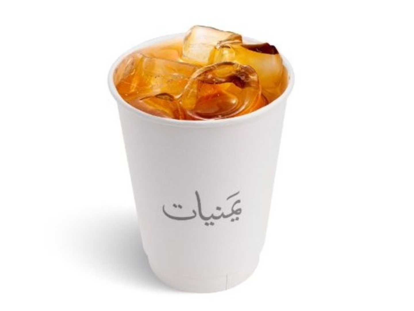 قهوة اليوم بارد كبير