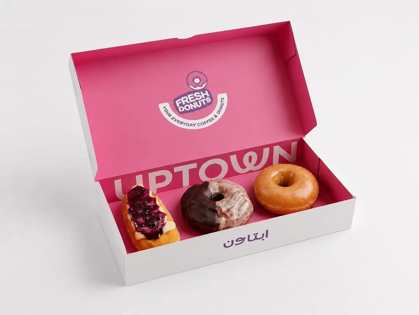 Pack Of 3 Assorted Donuts