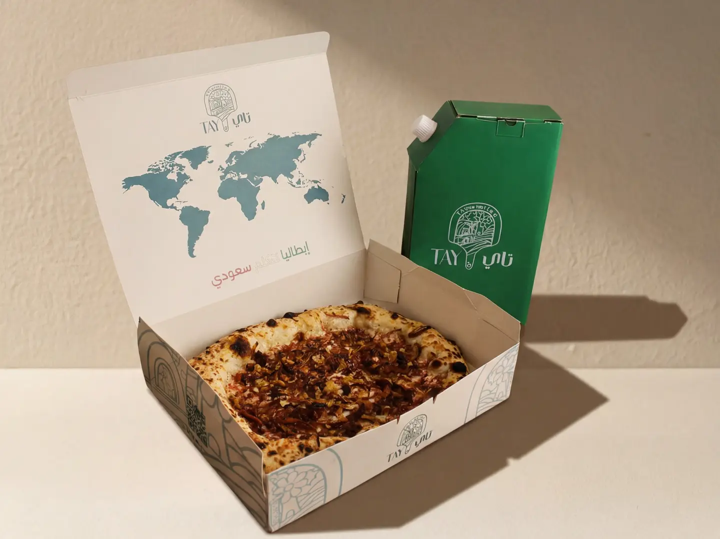 Neapolitan Pizza + 1 Liter Drink