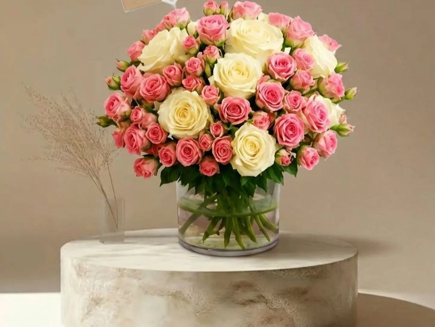 Wide Cylindrical Vase