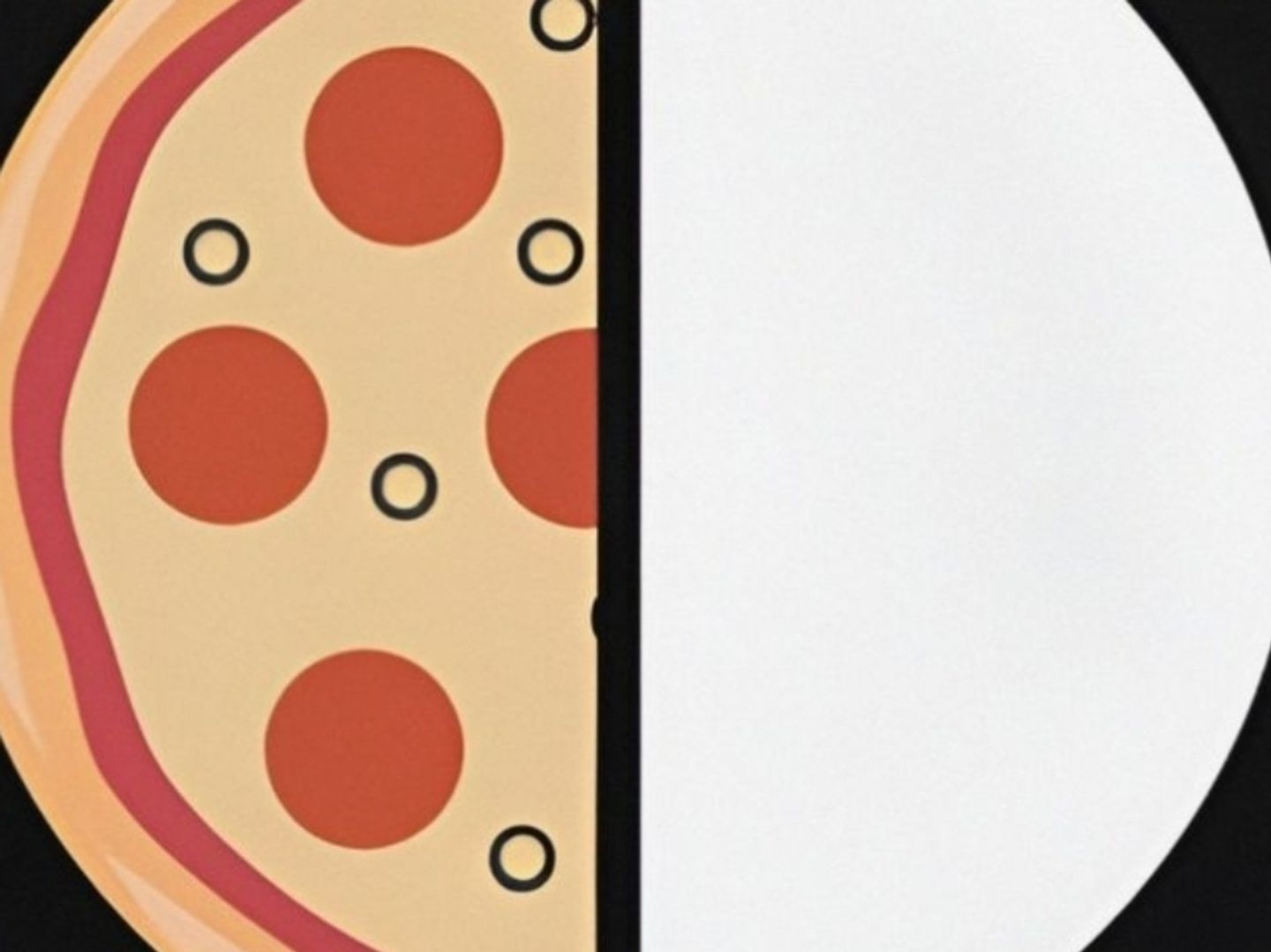 Half Half Pizza