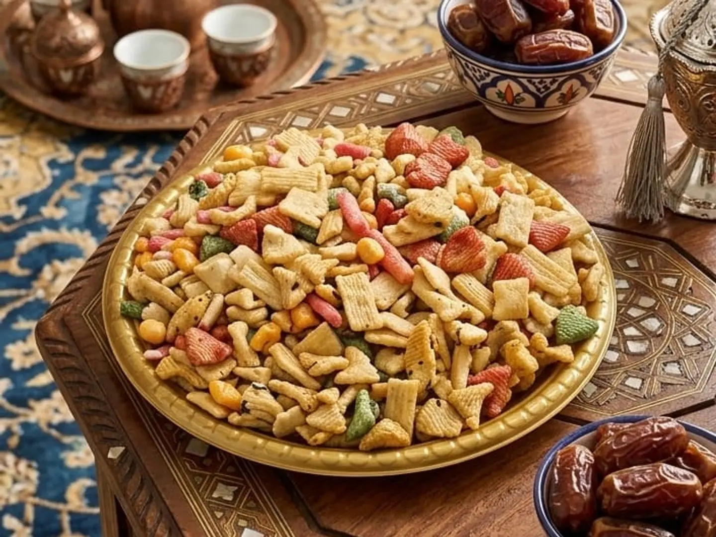 مكسرات صيني ملون ربع كيلو