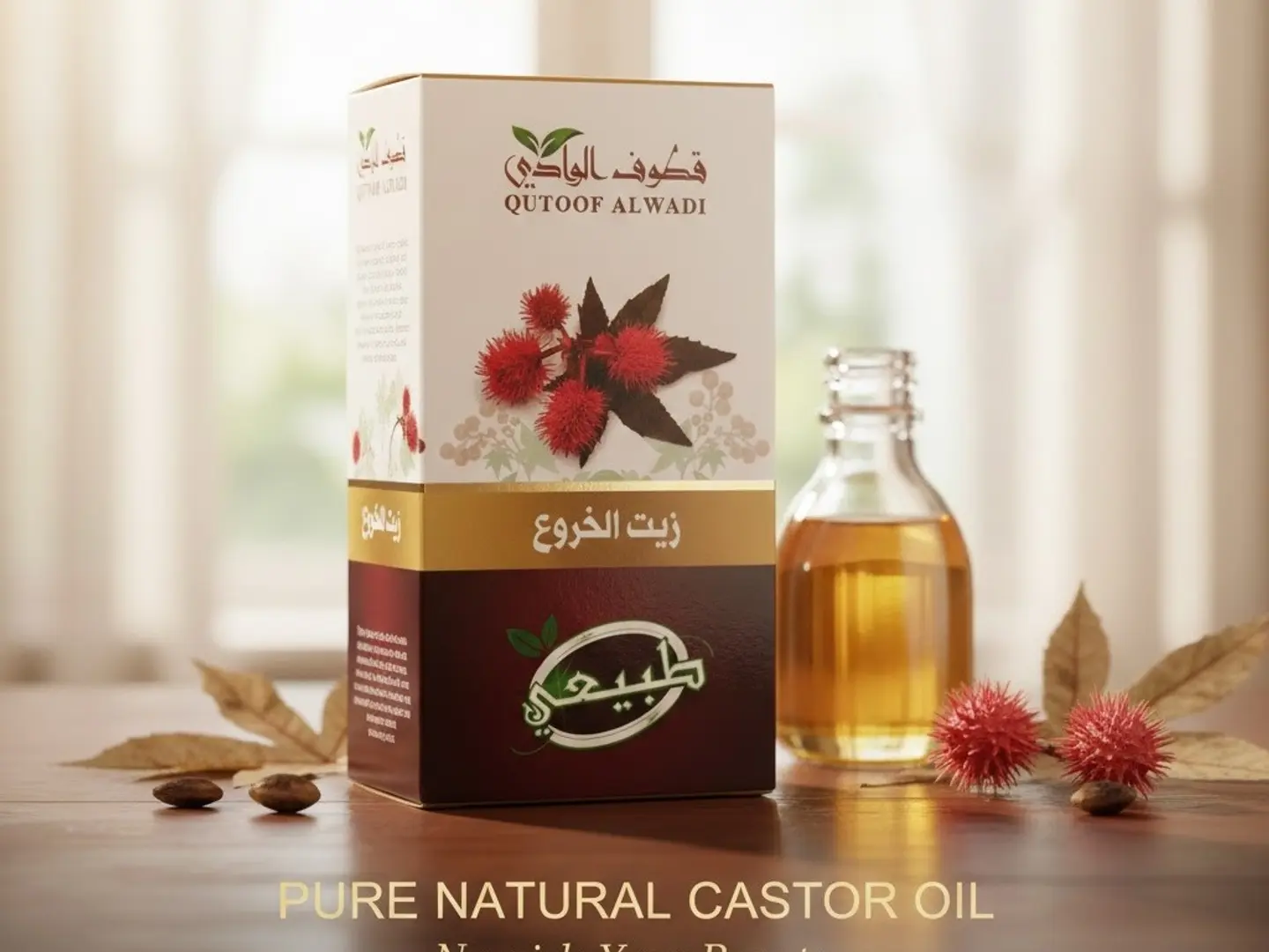 زيت الخروع قطوف الوادي 125 مل