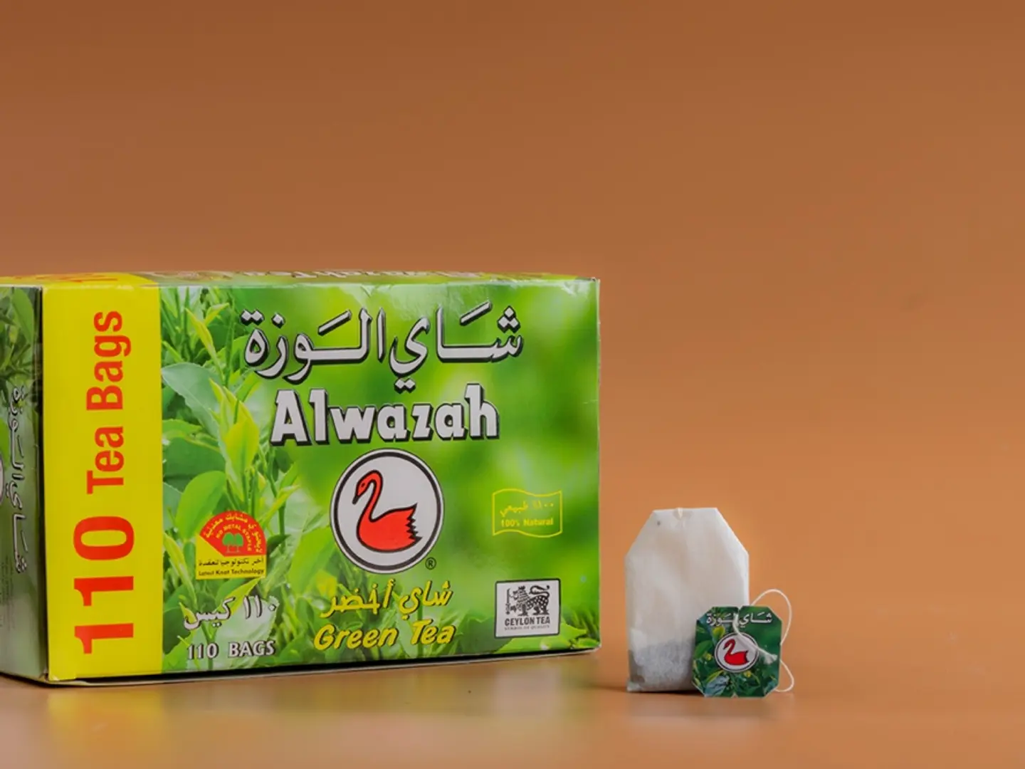 شاي الوزة علاقي أخضر 110 كيس