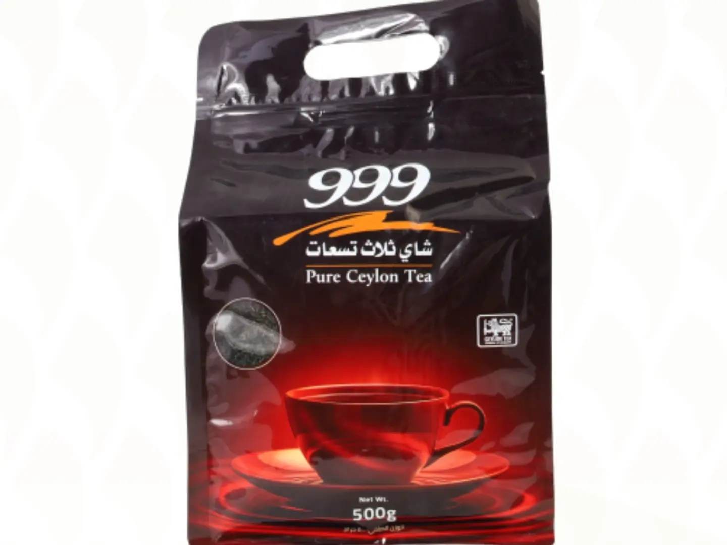 شاي 999 ورقة كاملة كيس 500 جرام