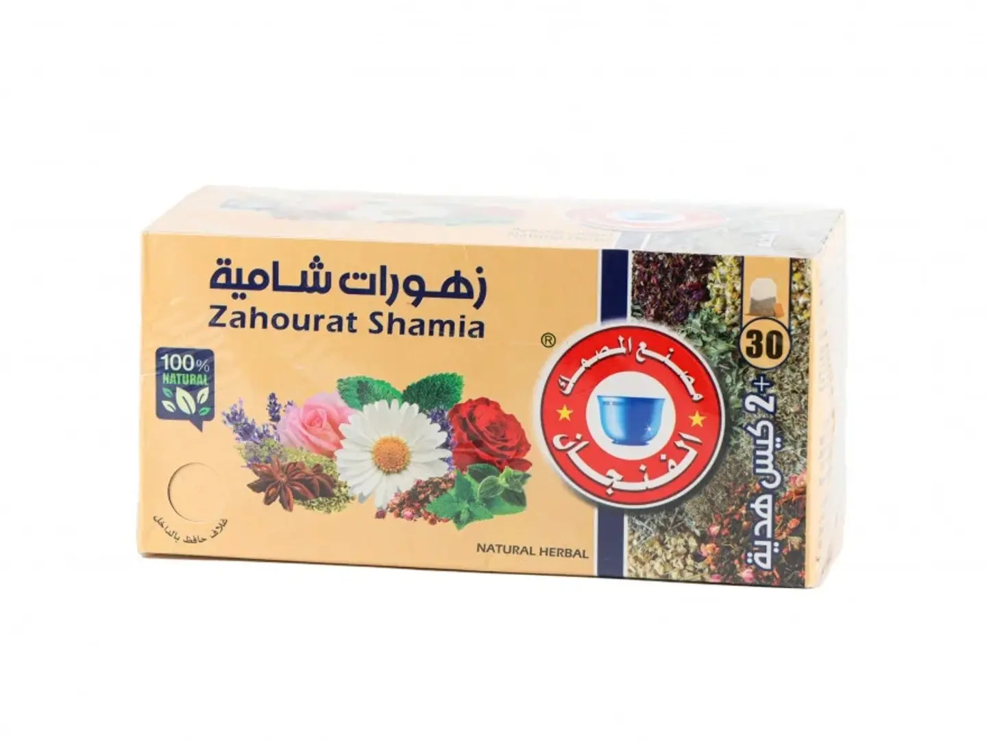 شاي زهورات شامية 30 كيس