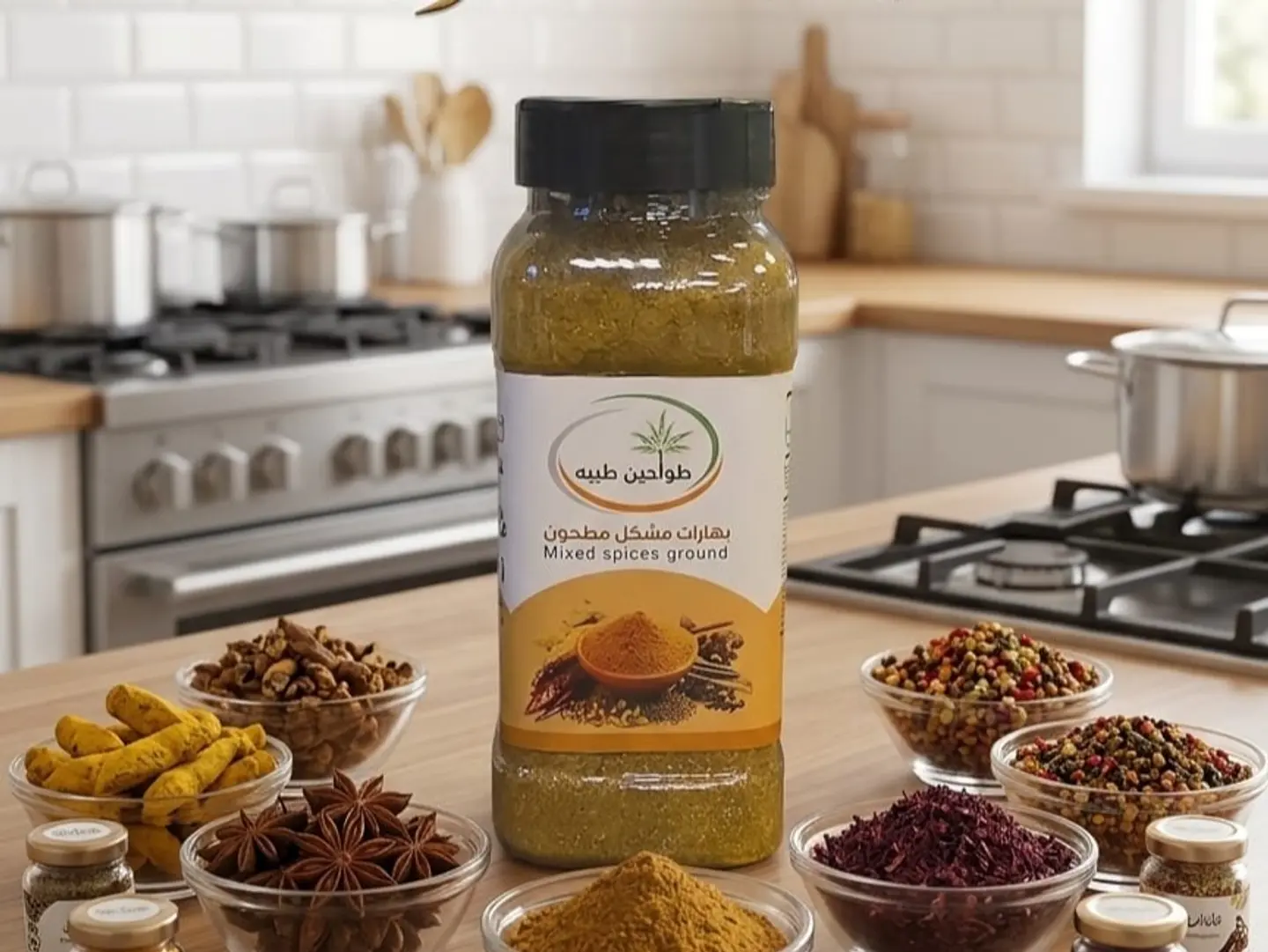 طواحين طيبة - بهارات مشكل مطحون 250 جرام
