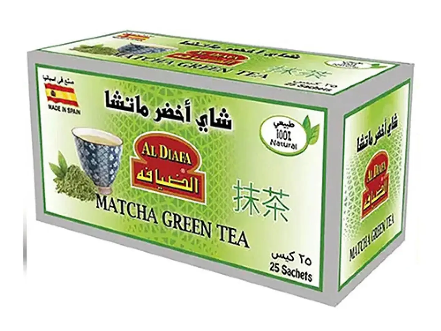الضيافة - شاي اخضر ماتشا 25 كيس