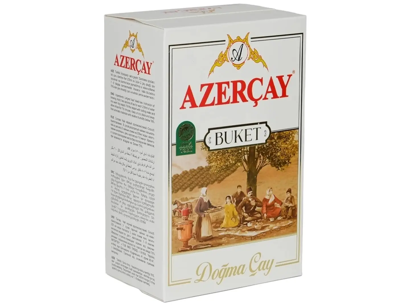 شاي اذربيجان اسود ورقة كبيرة 450 جرام