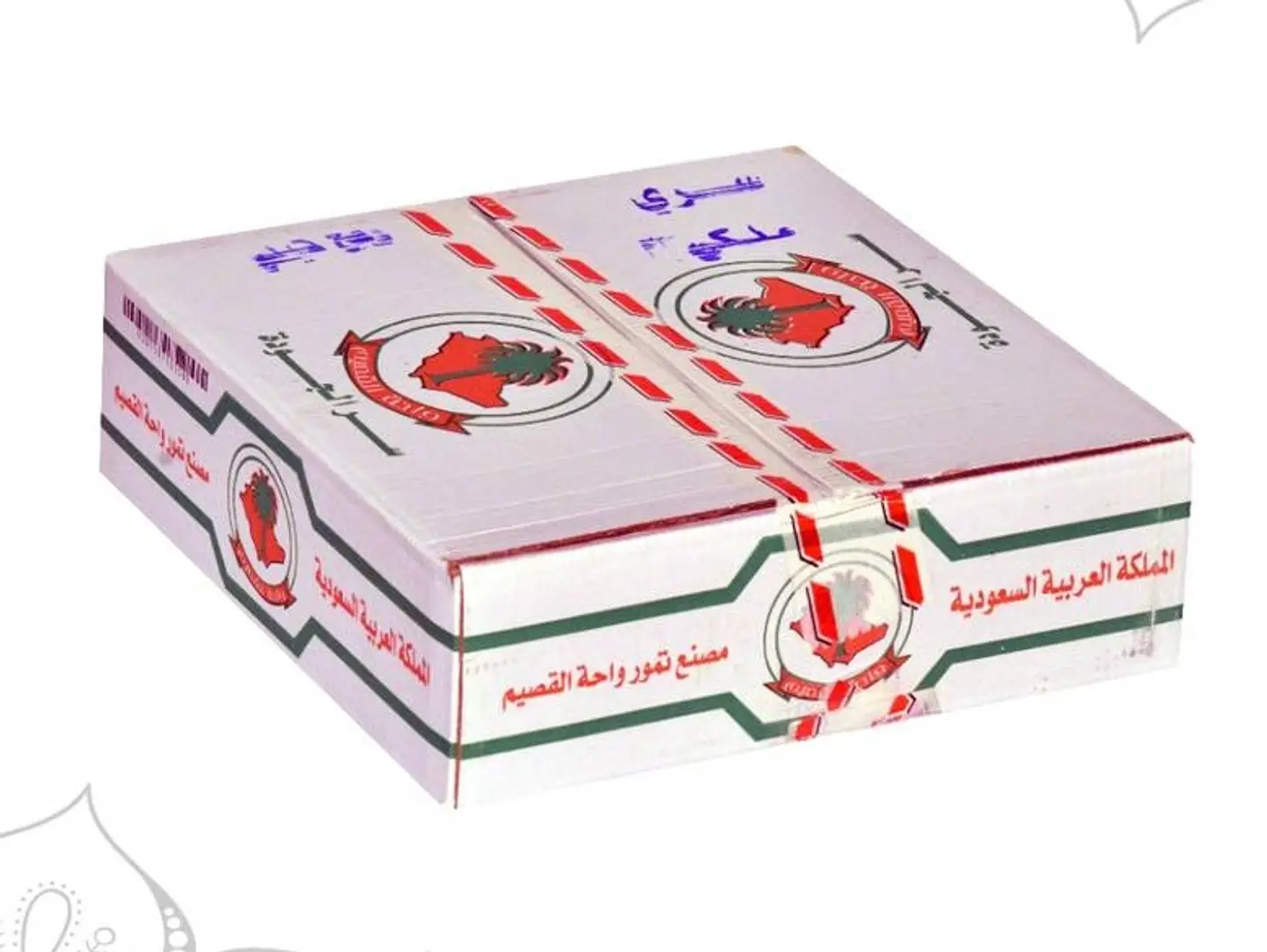 كرتون سكري القصيم ملكي خاص الواحة 250 جرام ( عبوة 12 )