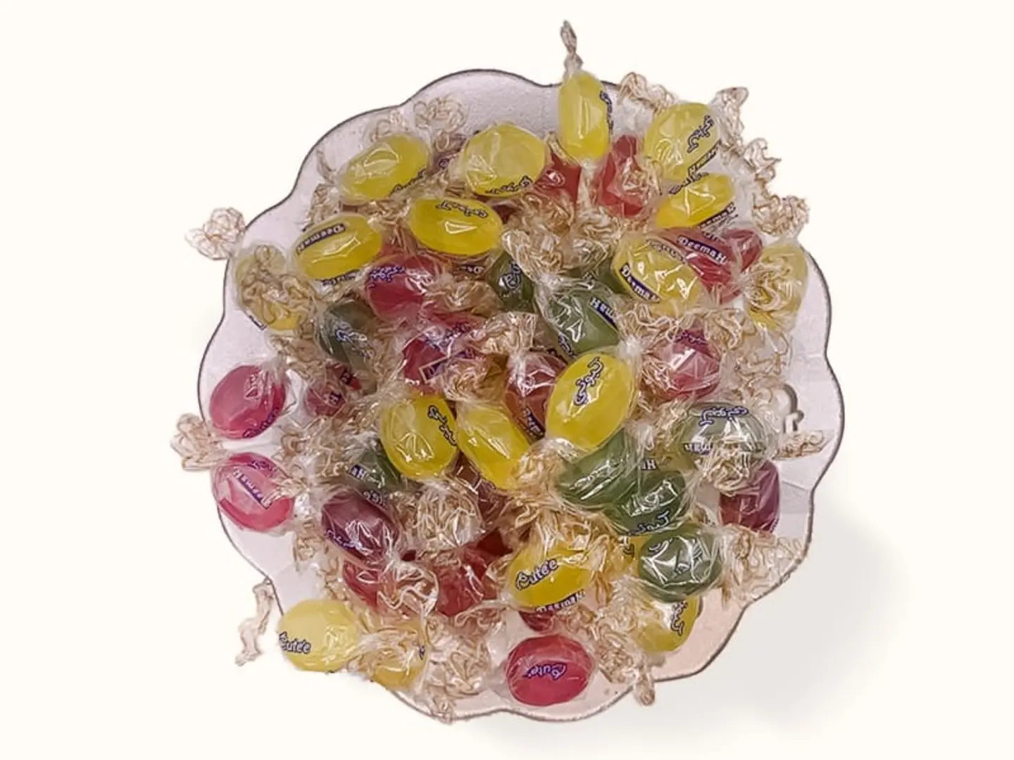 حلاوة ديمة ليمونية فواكة مشكل ربع كيلو