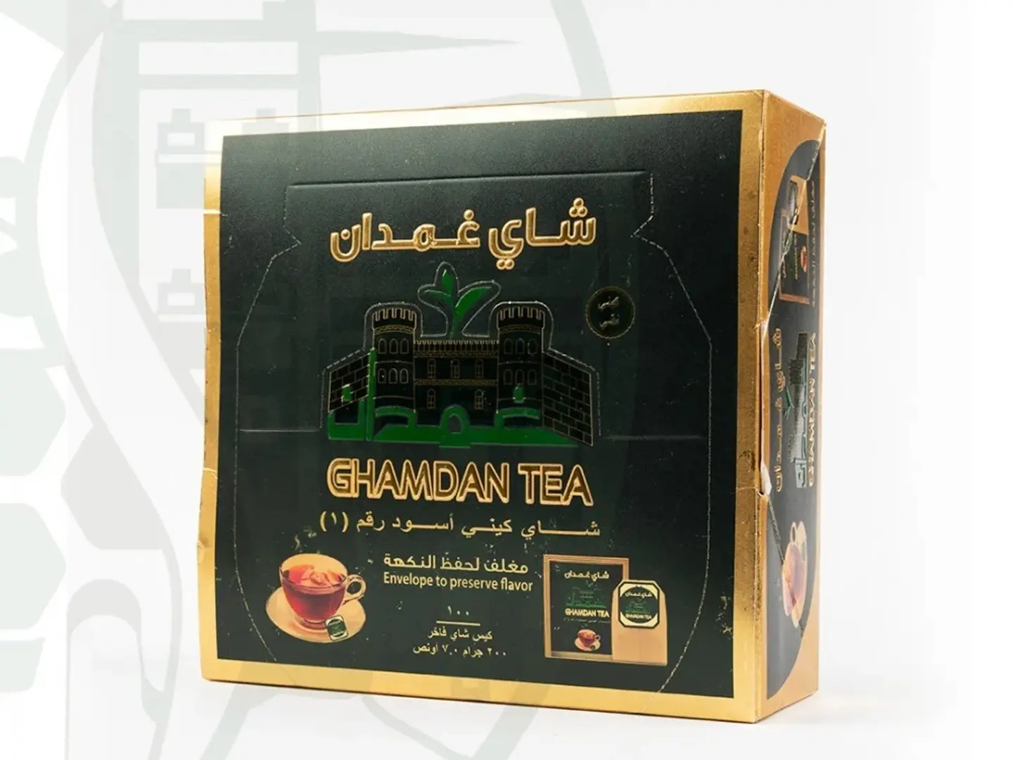 شاي غمدان علاقي 100 كيس