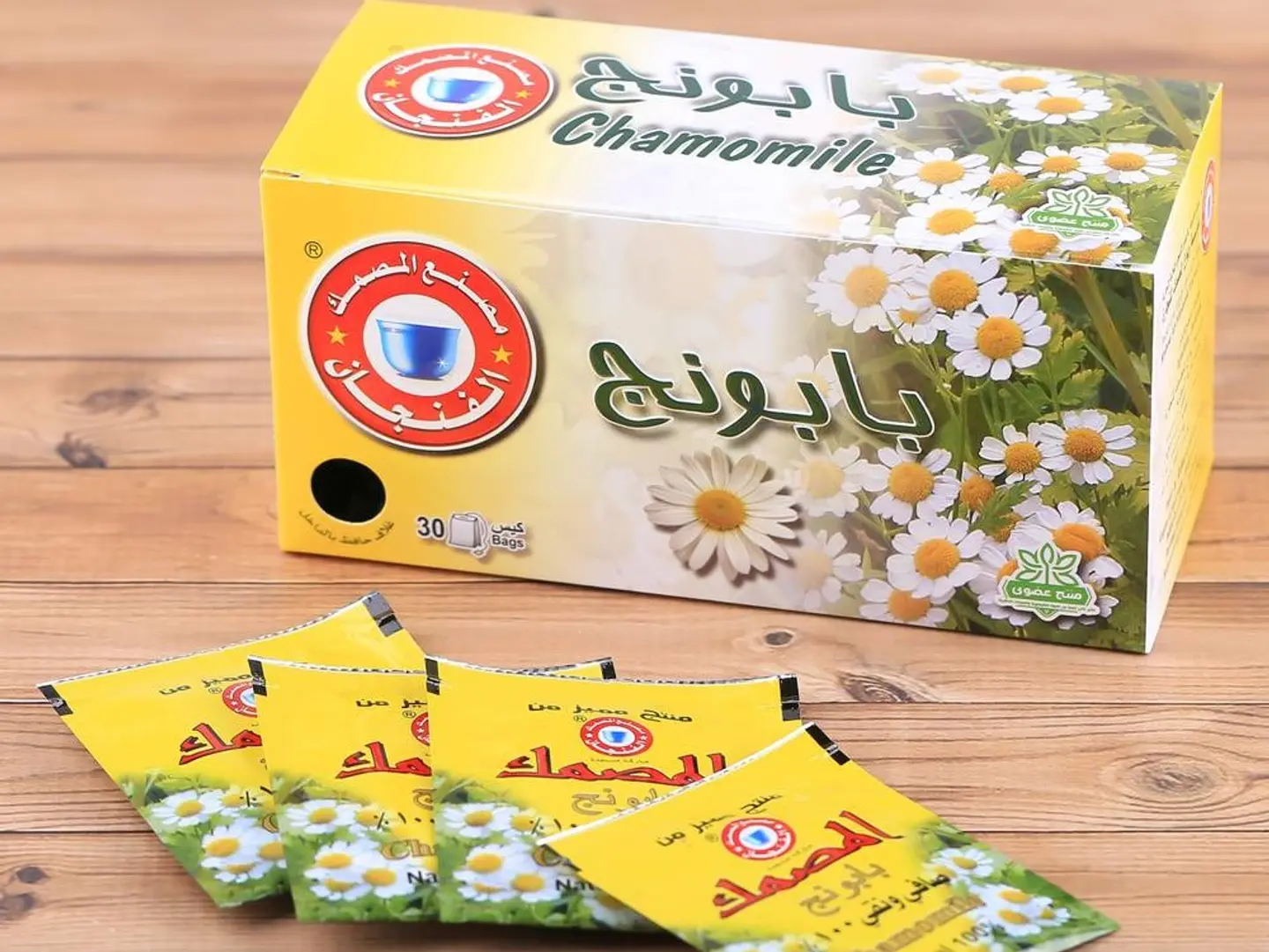 شاي بابونج المصمك 30 كيس