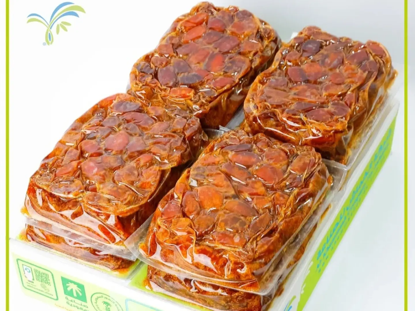 خلاص القصيم مجروش الخماش عبوة 1 كيلو (8 علب)