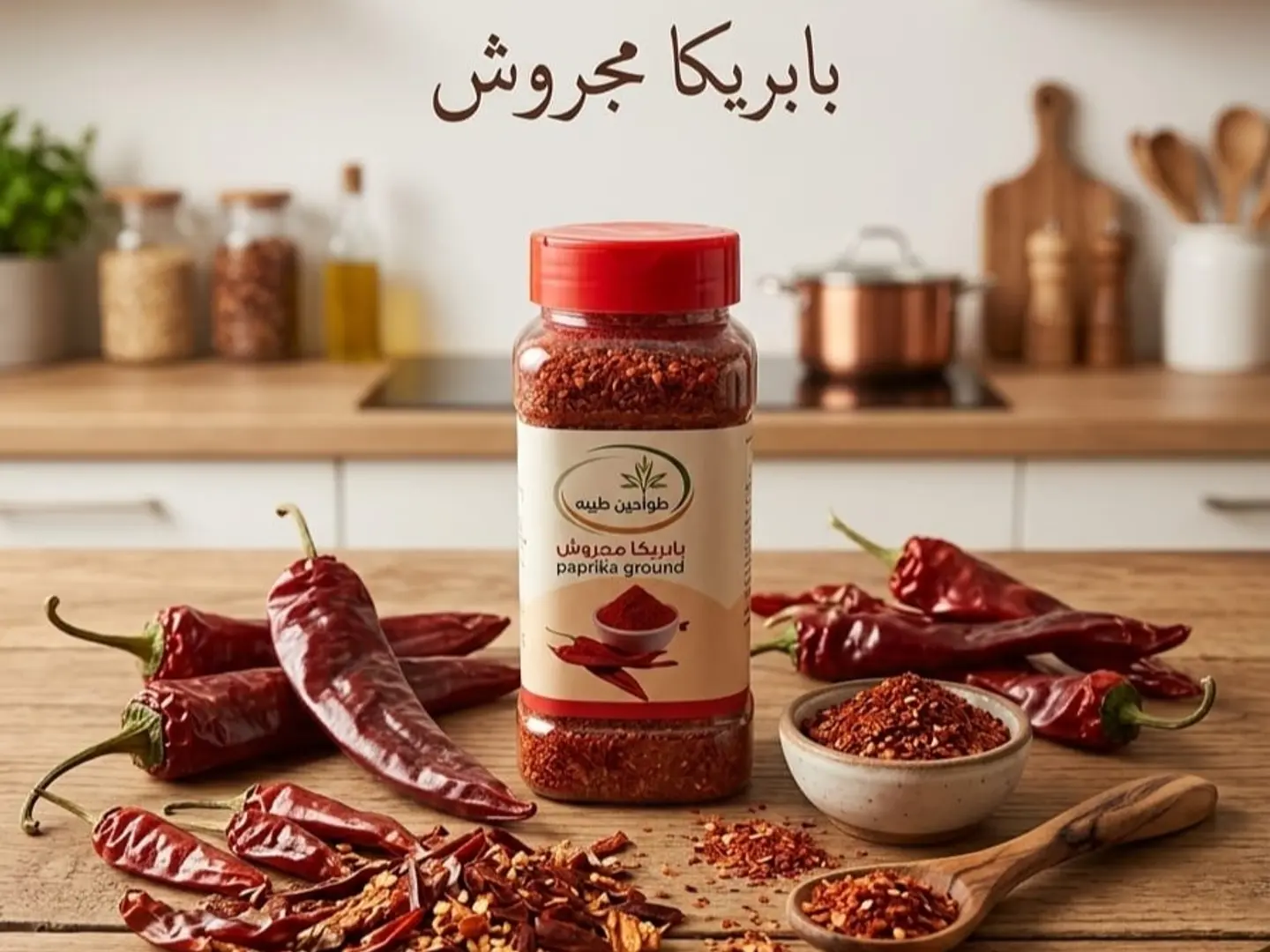 طواحين طيبة - بابريكا حار 250 جرام