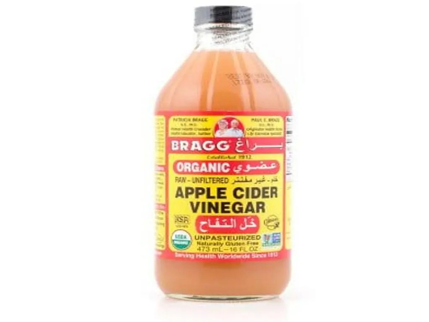 خل التفاح أمريكي عضوي 473 مل