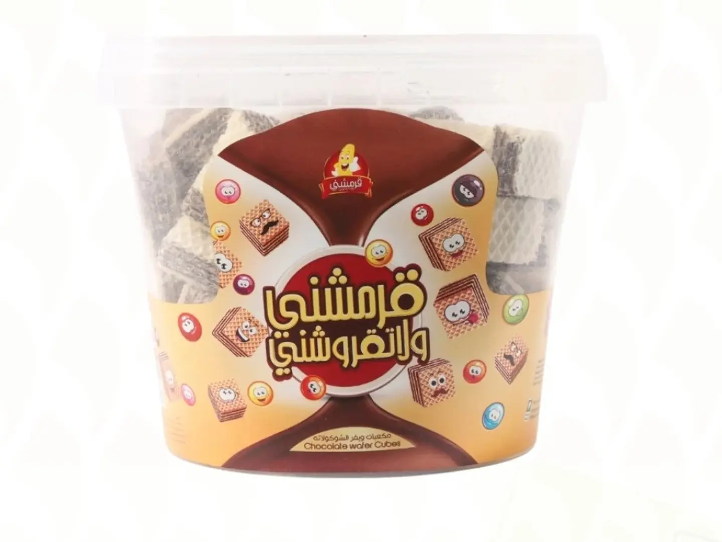 قرمشني مكعبات ويفر شكولاتة