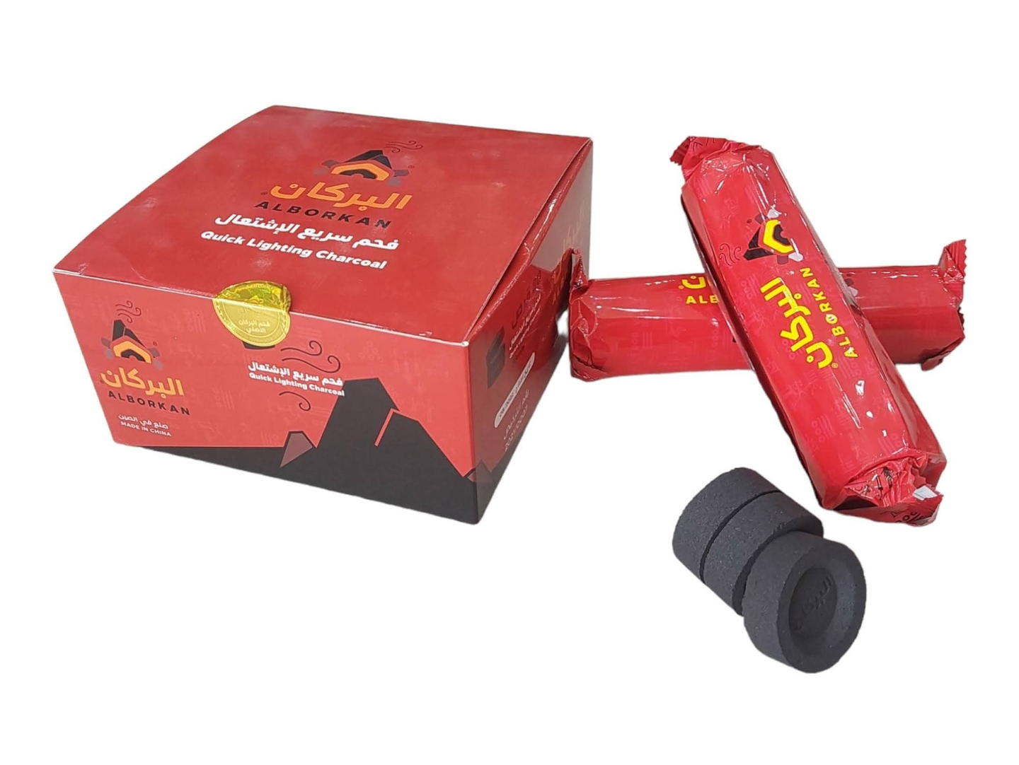 Natural Quick Lighting Charcoal (80 Pieces)