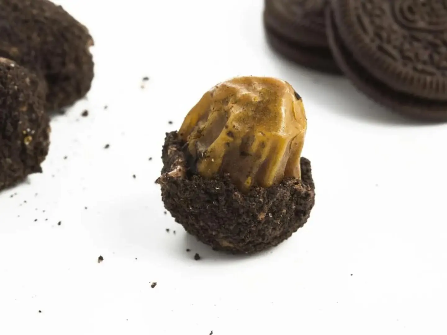 تمر سكري محشي اوريو مغطى اوريو ربع كيلو