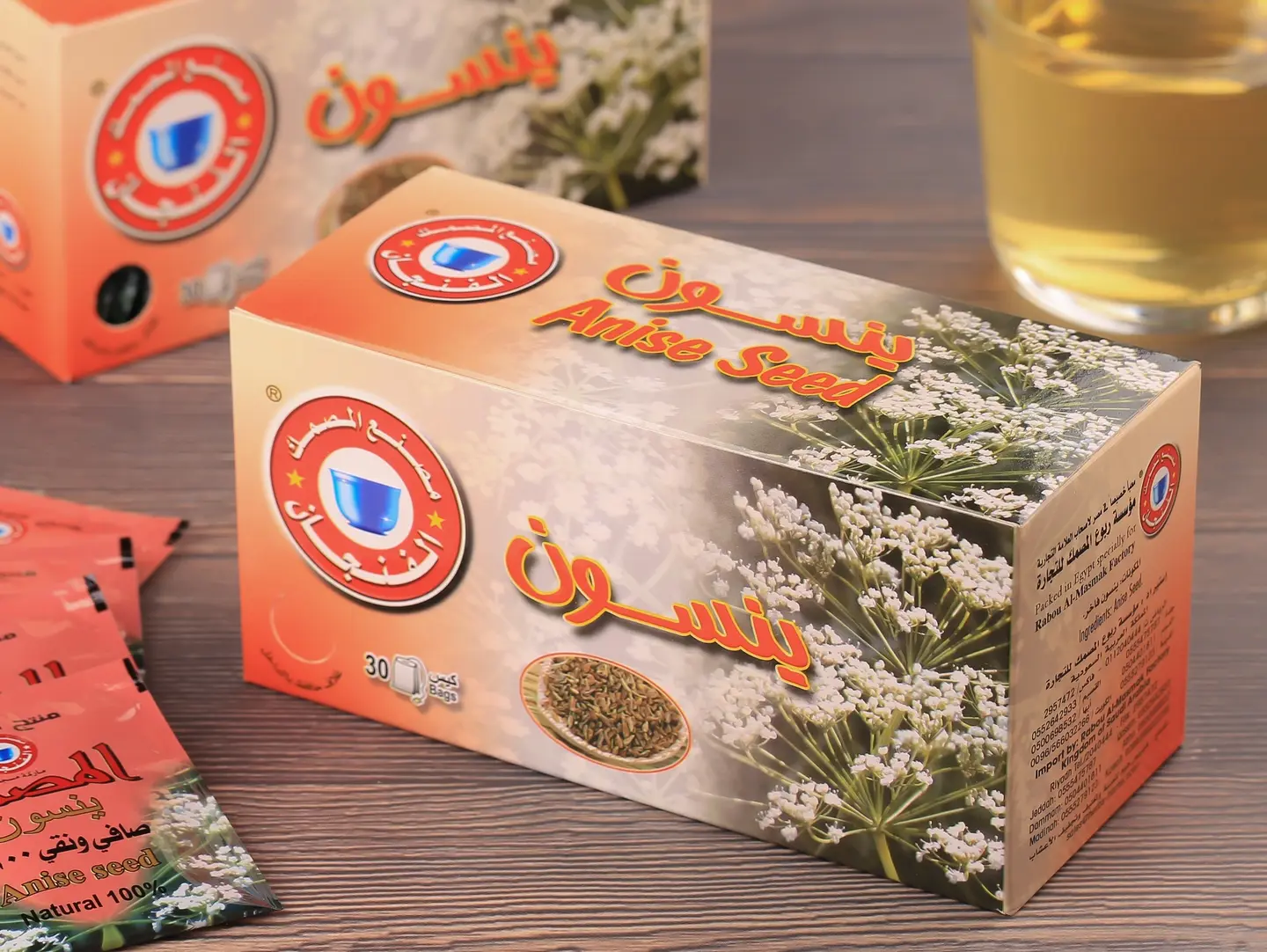 شاي ينسون المصمك 30 كيس