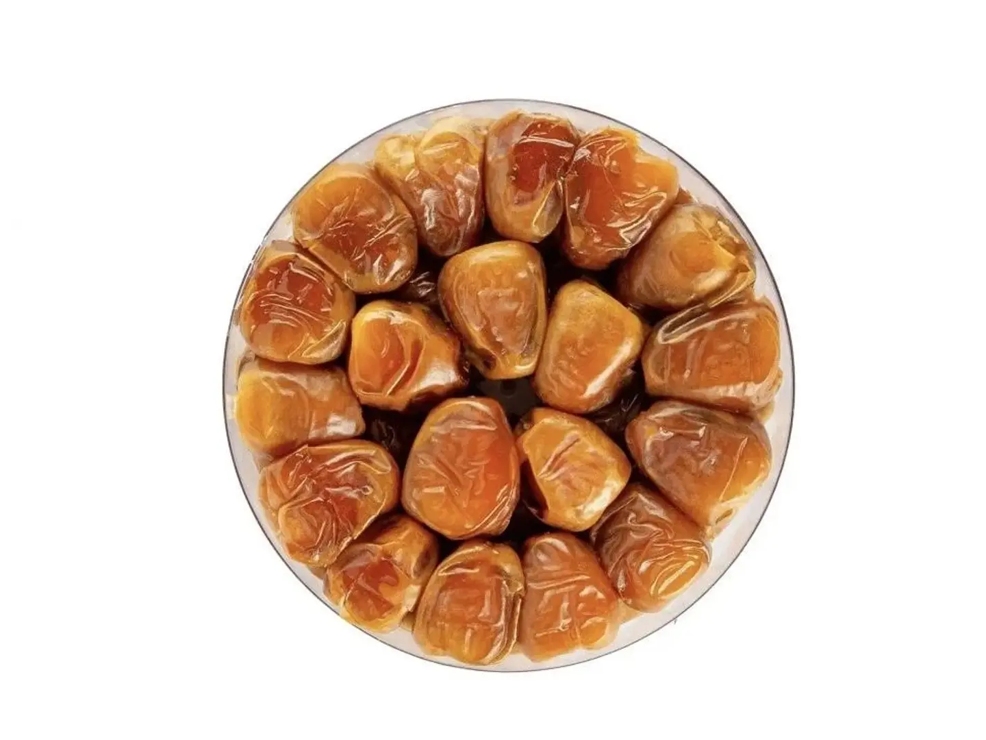 تمر سكري رطب علبة نصف كيلو تقريبا