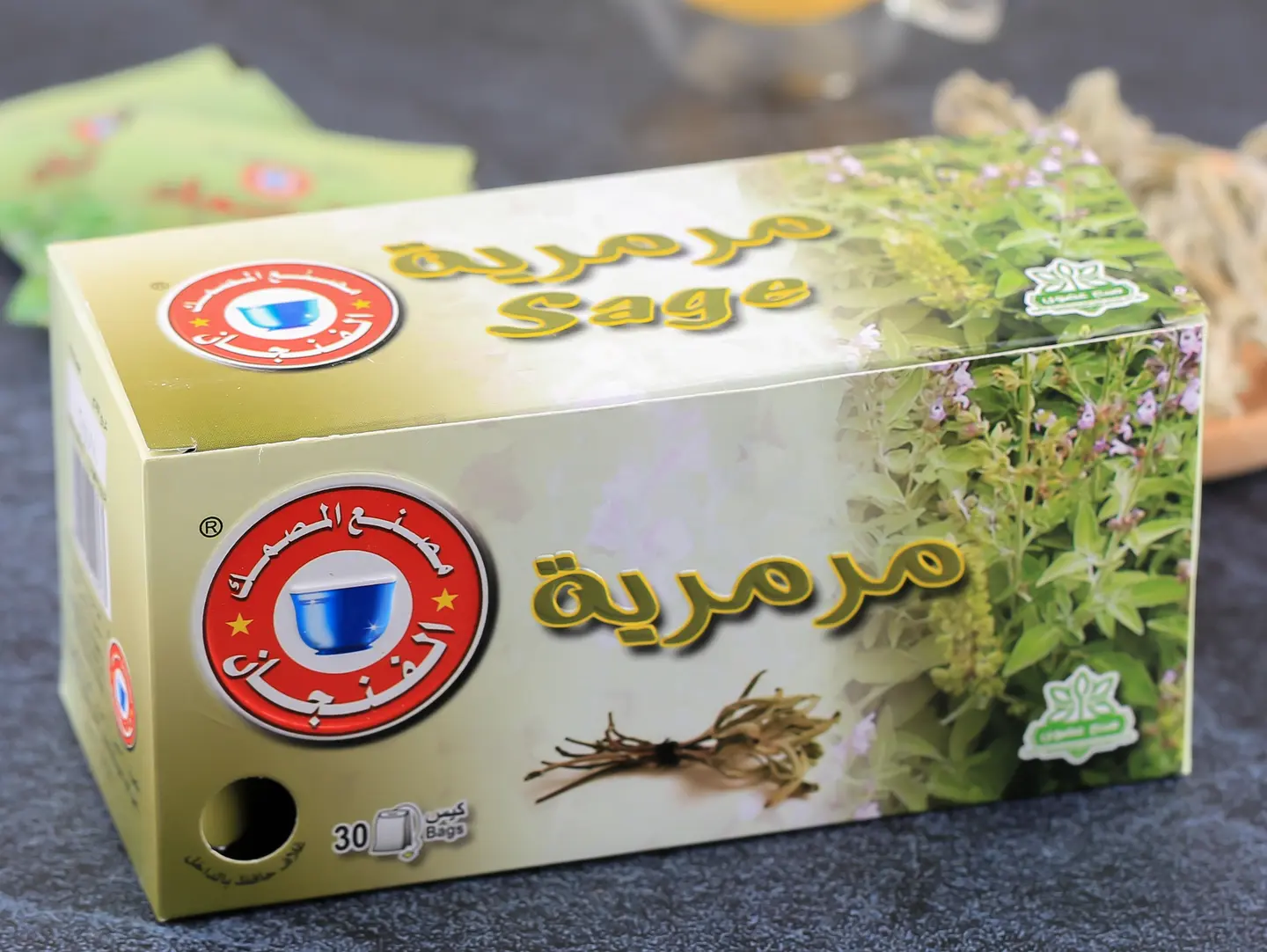 شاي مرمرية (ميرمية) المصمك 30 كيس