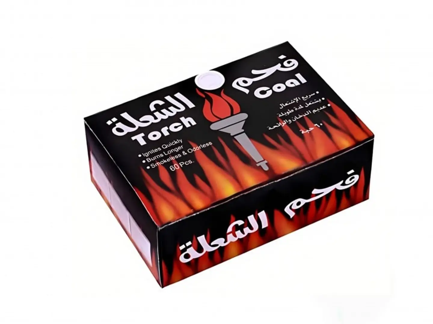 فحم الشعلة 60 حبة