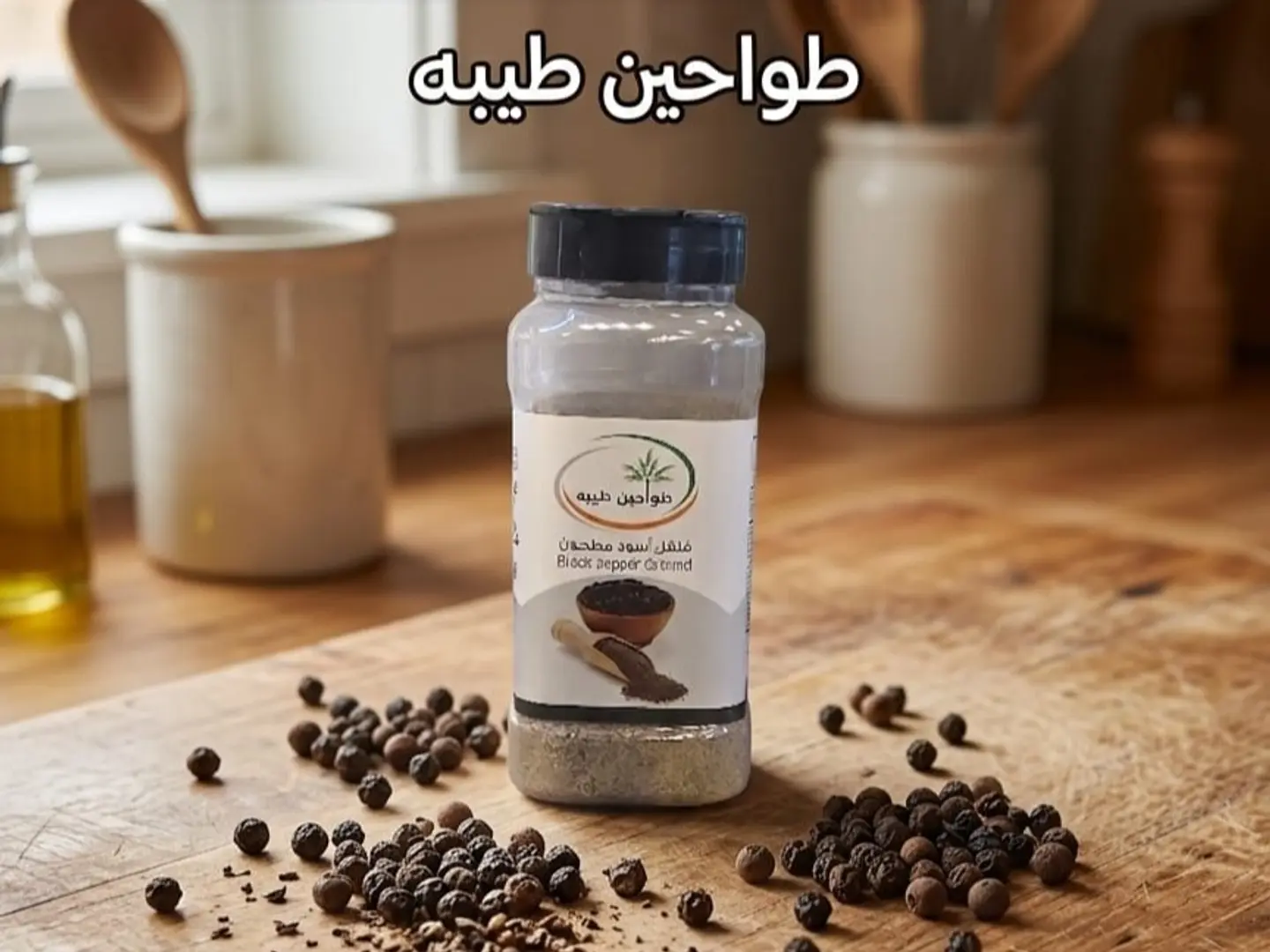 طواحين طيبة - فلفل اسود مطحون 250 جرام