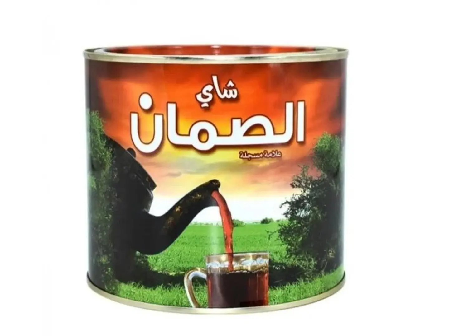 شاي الصمان سيلاني أوراق كاملة دائري 360 جرام