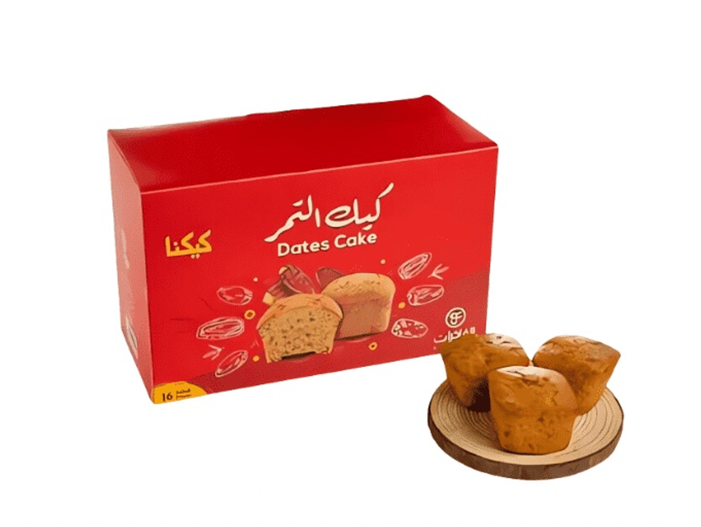 الفاخرات - كيك التمر 15 قطعة