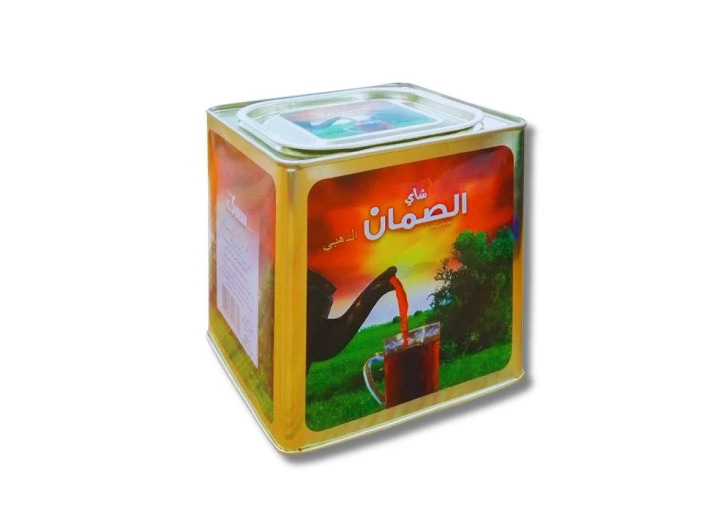 شاي الصمان سيلاني أوراق كاملة مربع 360 جرام