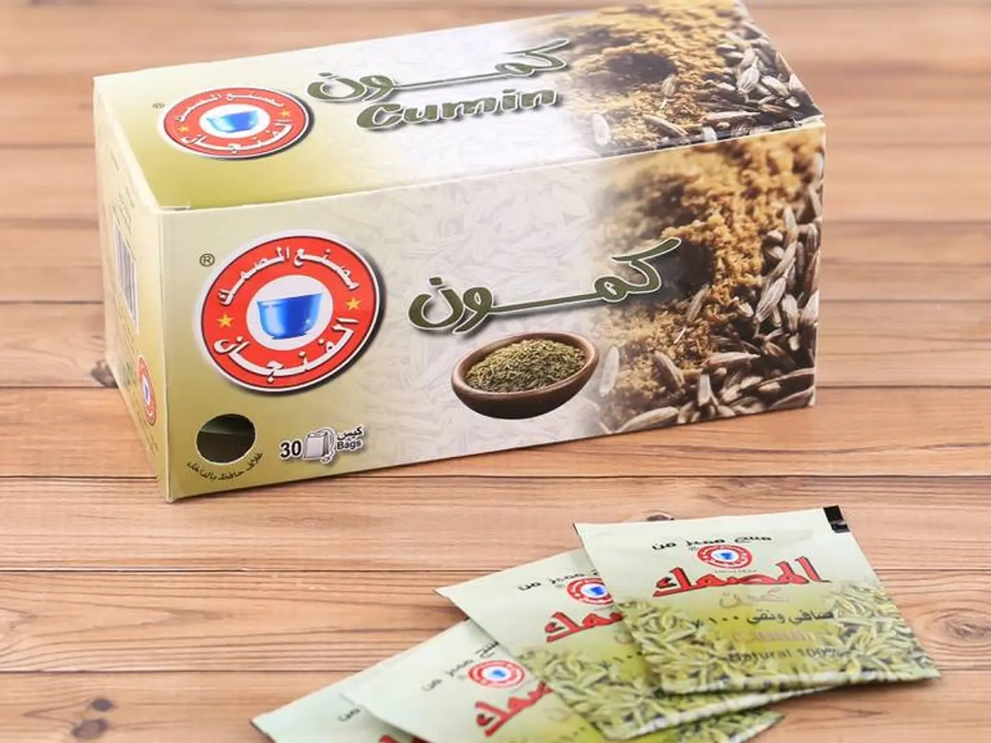 شاي كمون المصمك 30 كيس