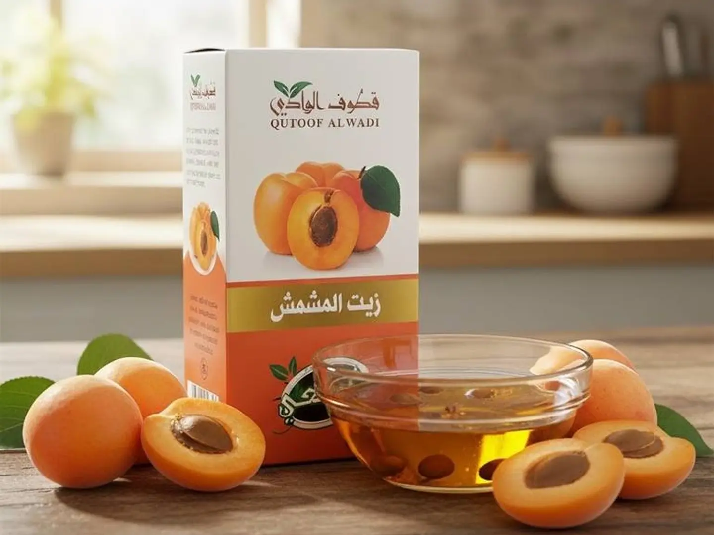 زيت المشمش قطوف الوادي 125 مل