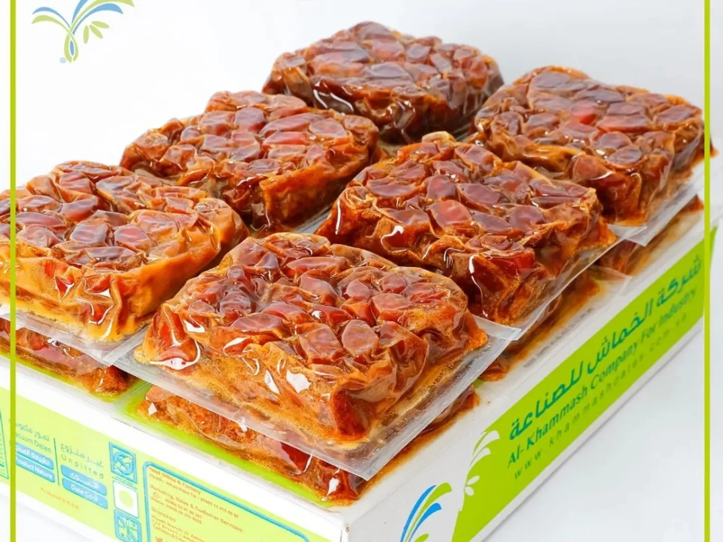 خلاص القصيم مجروش الخماش 500جرام ( 12 علبة )