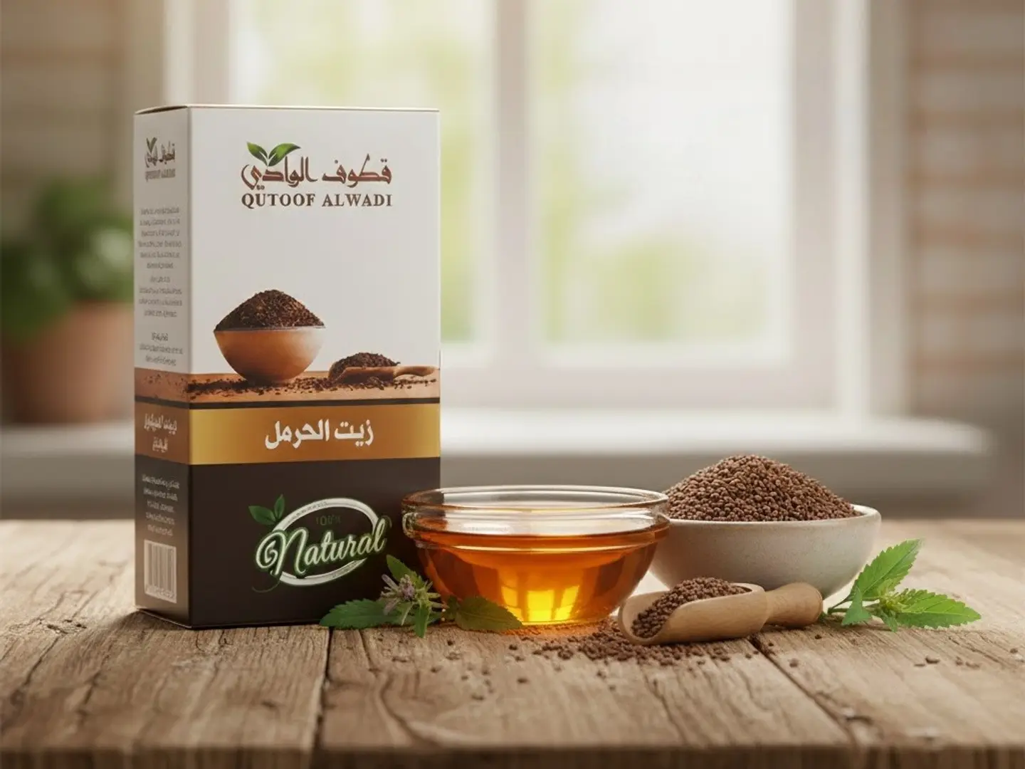 زيت الحرمل قطوف الوادي 125 مل