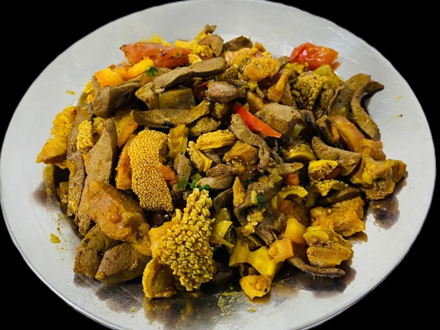 Mixed Liver And Tripe