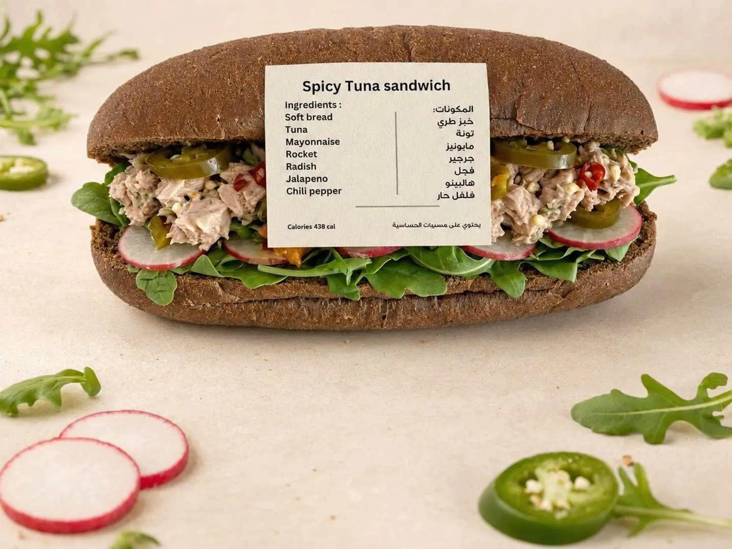 Spicy Tuna Sandwich