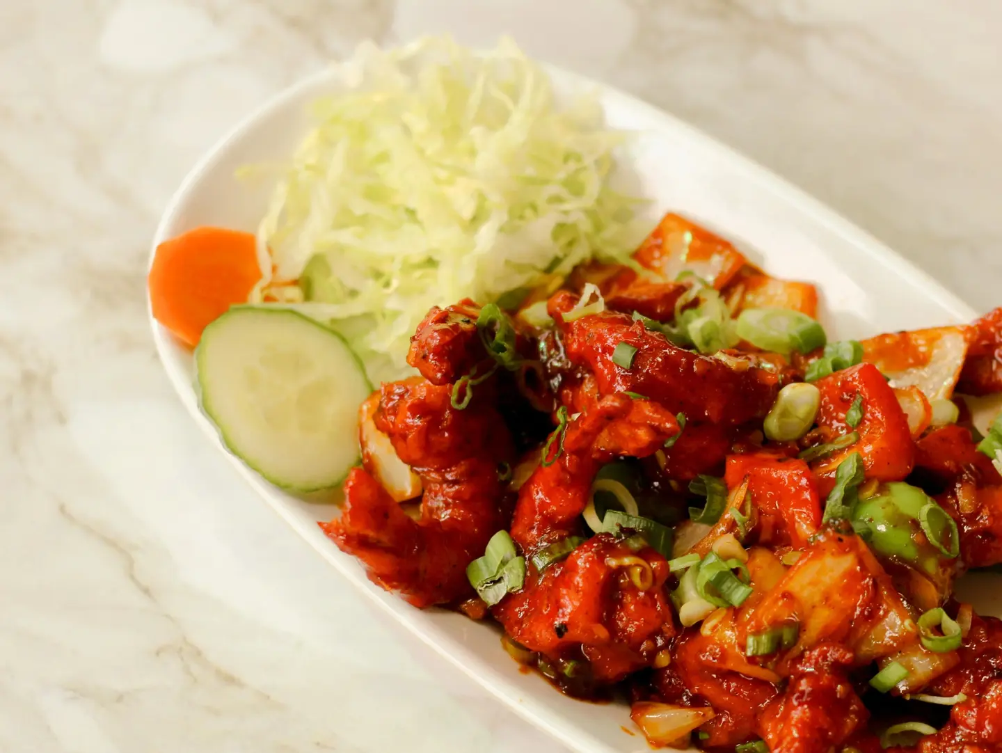 Mushroom Chilli Dry