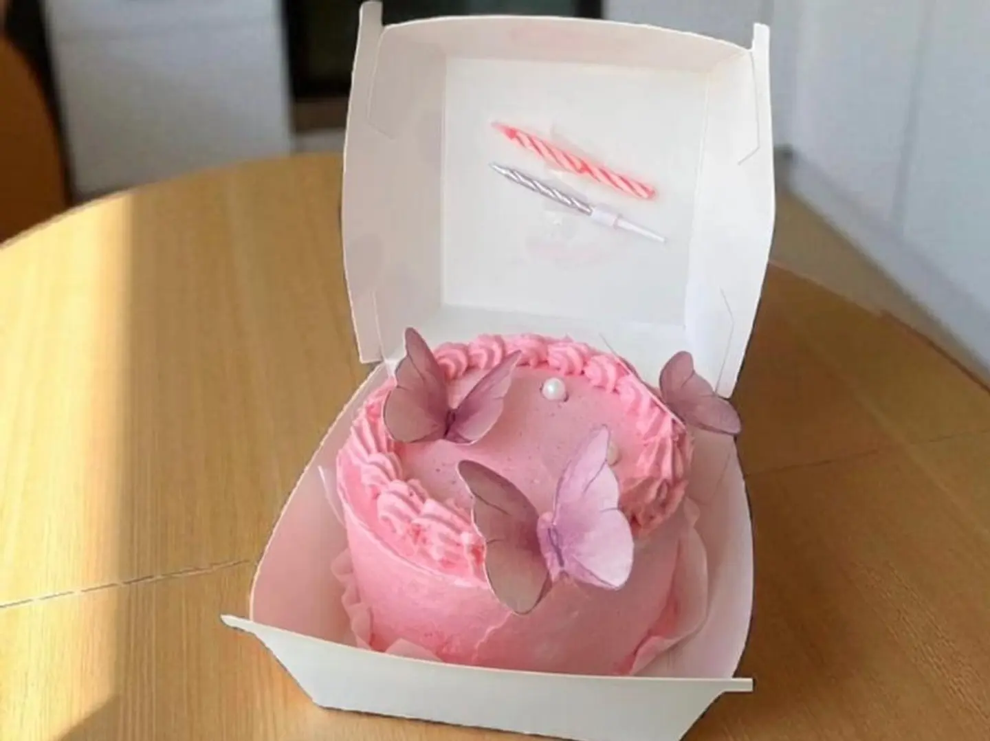 Korean Mini Vanilla Butterfly Cakes