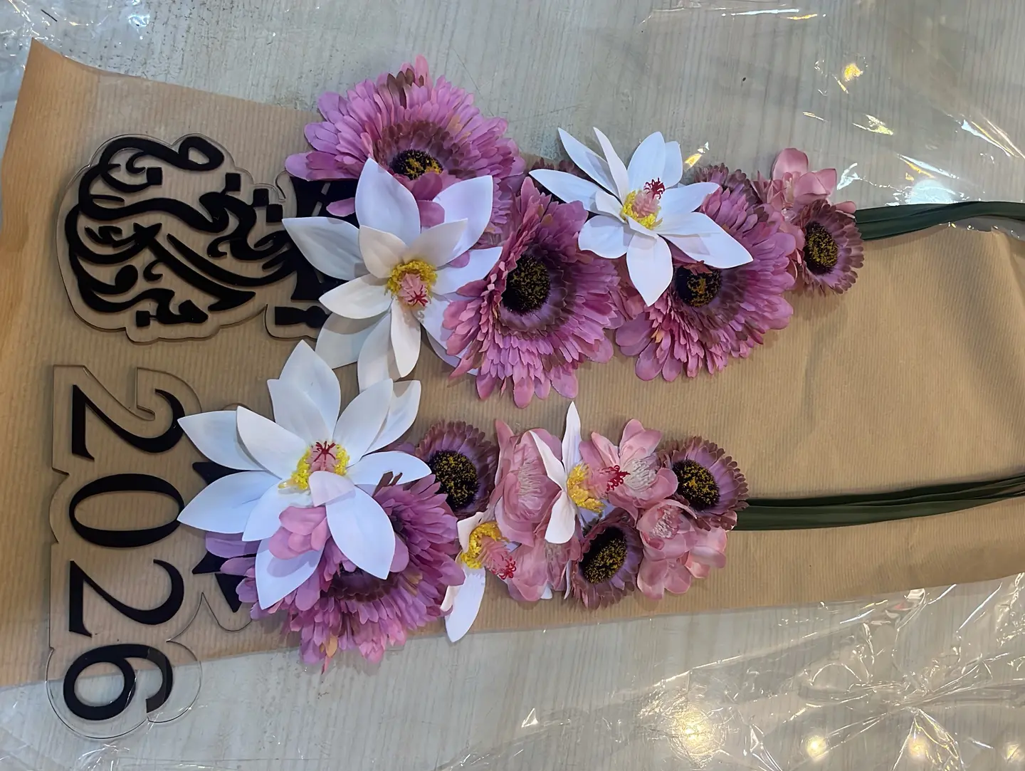 Artificial Flower Graduation Necklace22