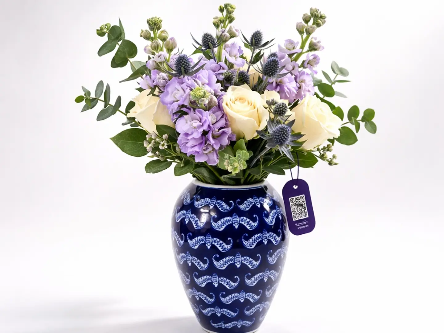 المزهرية الزرقاء الملكية