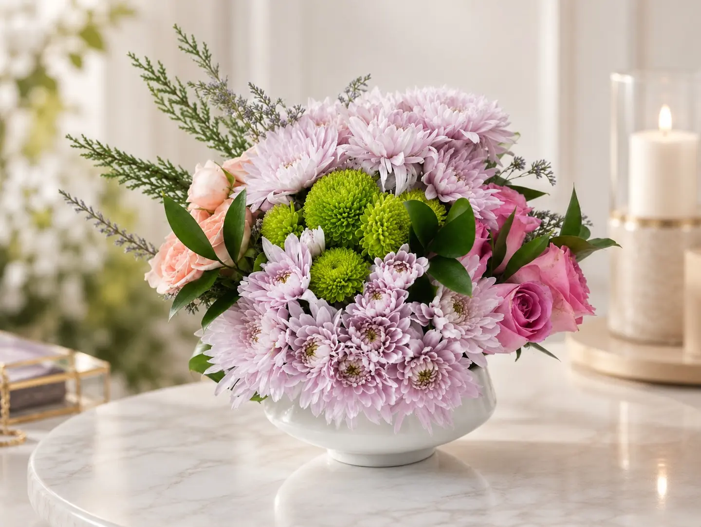 Pink Spring Vase