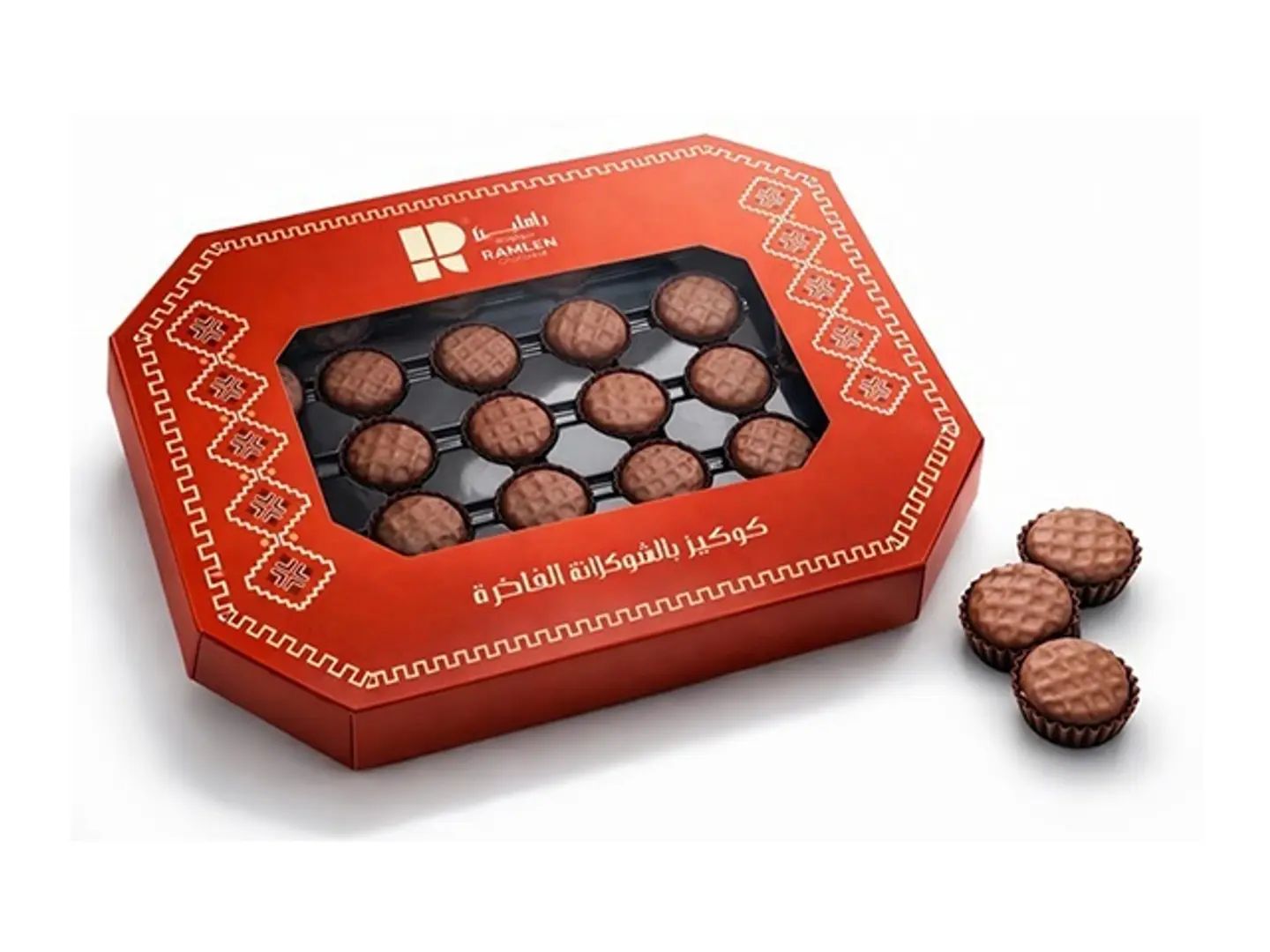 Chocolate Dipped Cookie Box