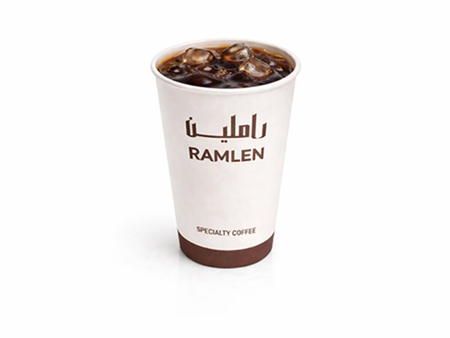 قهوة اليوم الكبيرة باردة