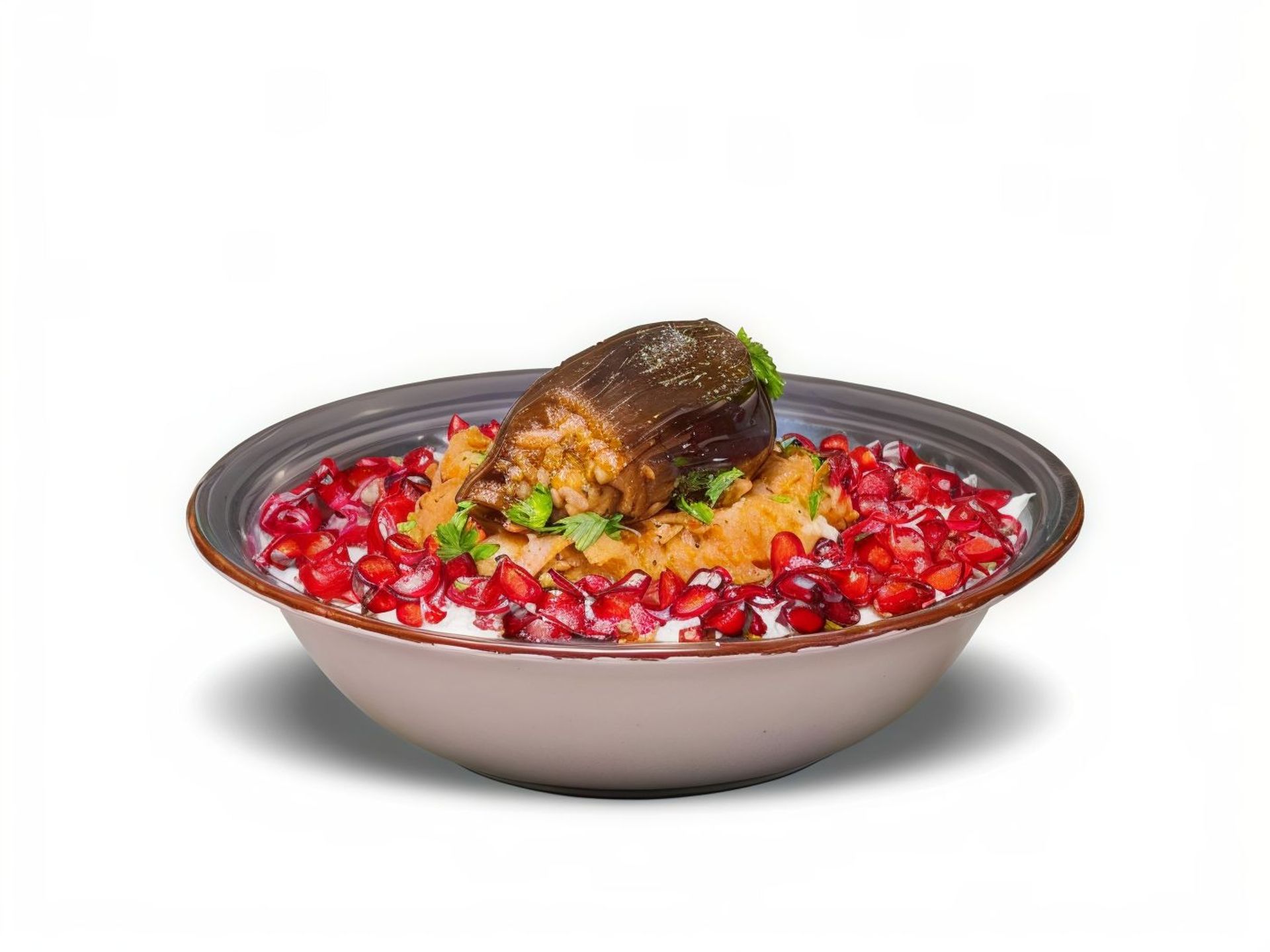 فتة باذنجان - صغير