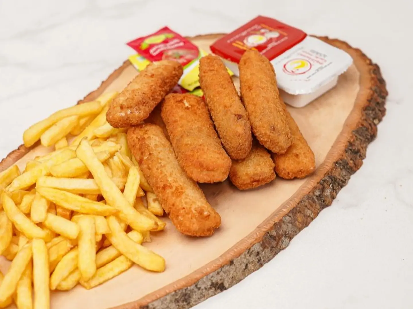 Chicken Fingers With Cheese